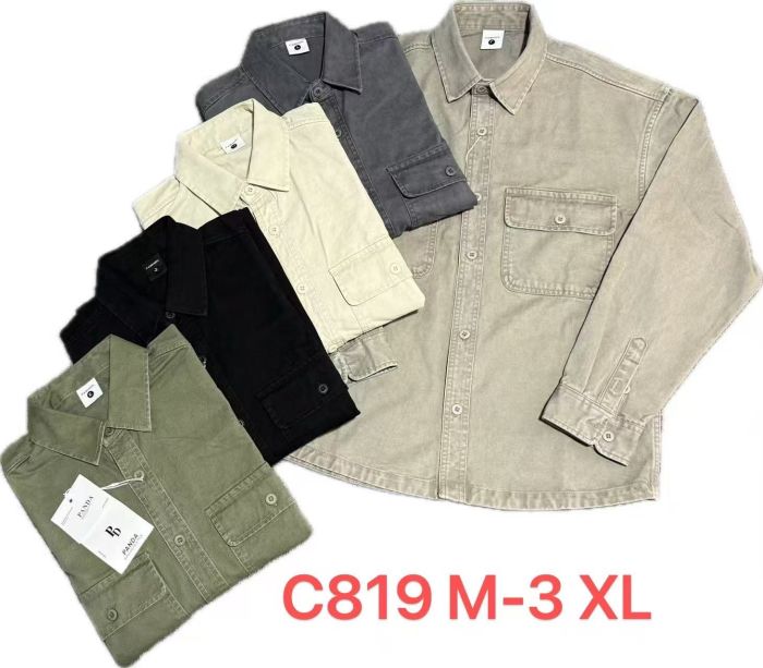 Сорочка чоловіча Cotton №819