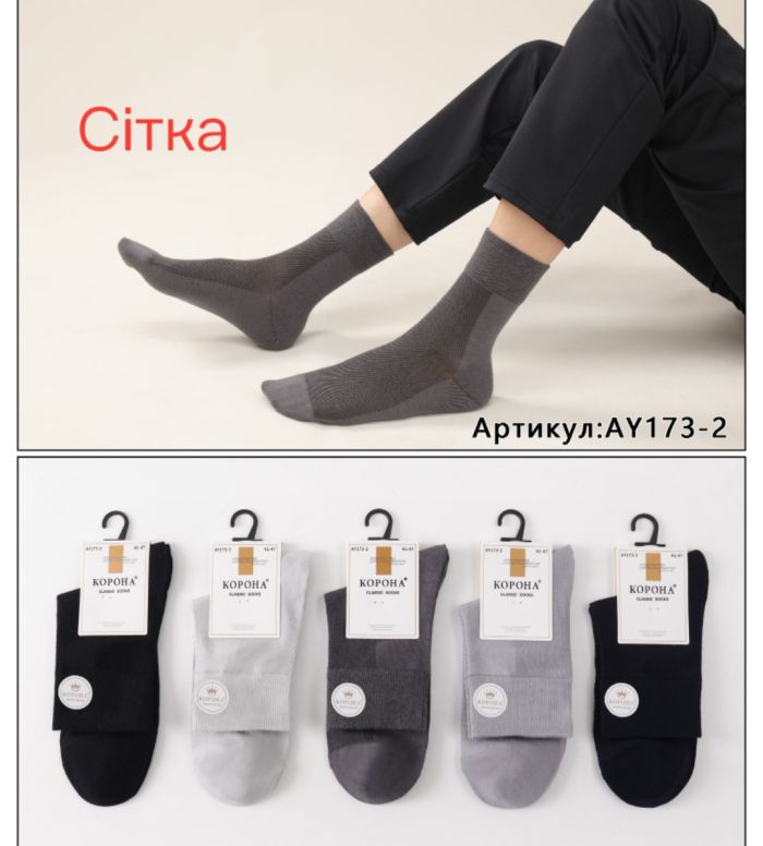 Шкарпетки Чоловічі №173 (уп.10) середні