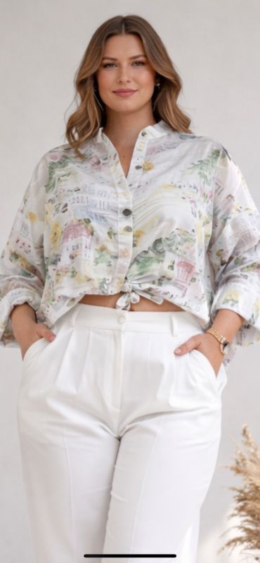 Сорочка oversize №6300