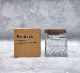 Ємність квадратна з кришкою №32256