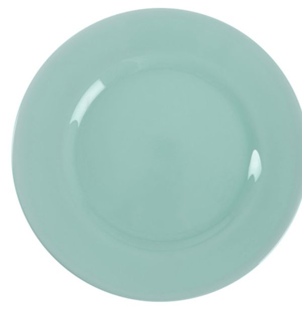 Тарілка LUMINARC PLUMI LIGHT TURQUOISE 24см.