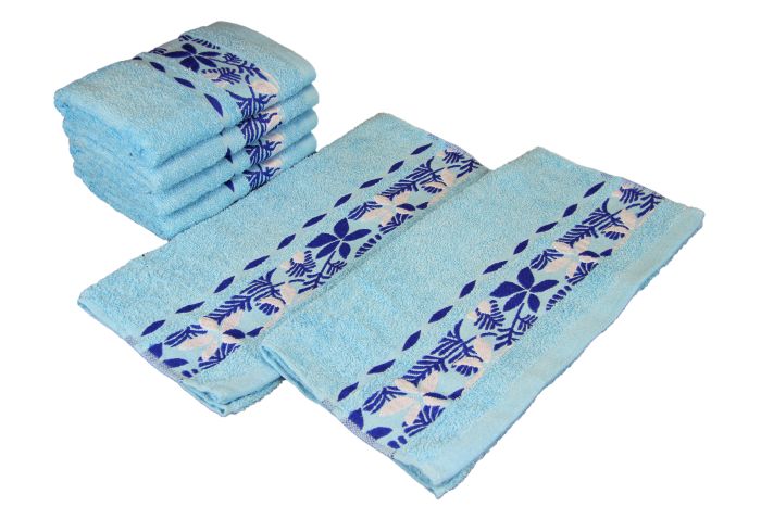 Рушник для Обличчя №5004 (уп. 6шт) махровий