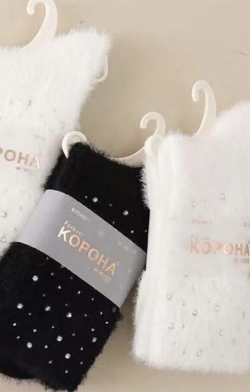Шкарпетки Жіночі Ангора №5496 (уп. 10 шт) високі Корона