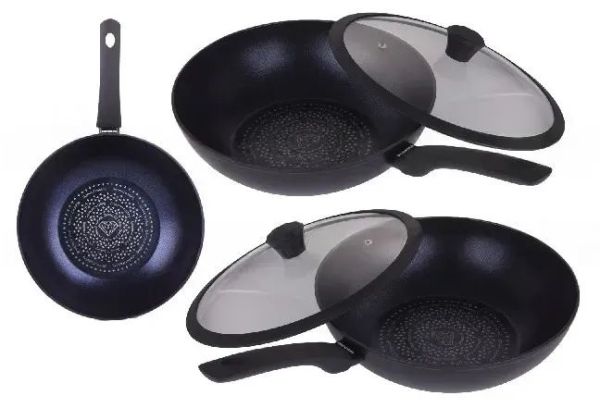 Пательня з кришкою 30 см ЕВ-3490